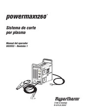 Hypertherm powermax1250 Manual Del Operador