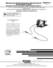 Lincoln Electric Power Feed 10 Dual Manual Del Operador