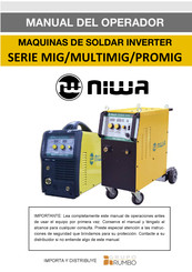 NIWA MULTIMIG-180 Manual Del Operador