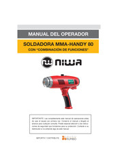 NIWA MMA-HANDY 80 Manual Del Operador