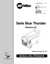 Miller BLUE THUNDER 253 V.380/520 Manual Del Operador