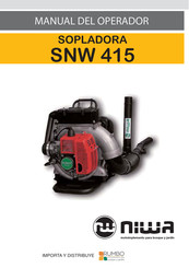 NIWA SNW 415 Manual Del Operador