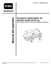 Toro 02720 Manual Del Operador