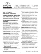 Sun joe SJH904E Manual Del Operador