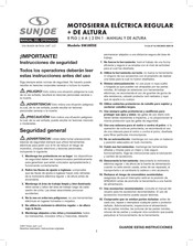 Sun joe SWJ805E Manual Del Operador