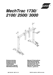 ESAB MechTrac 2500 Instrucciones De Uso