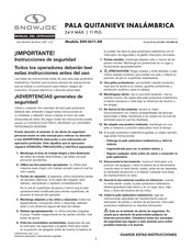 Snow Joe 24V-SS11-XR Manual Del Operador