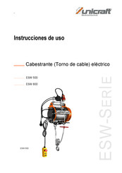 unicraft ESW 500 Instrucciones De Uso