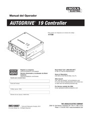 Lincoln Electric AUTODRIVE 19 Manual Del Operador