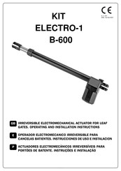 Electro-1 B-300 Instrucciones De Uso