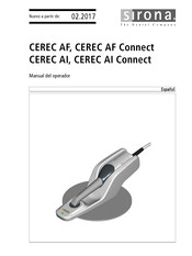 Sirona Dental CEREC AF Manual Del Operador