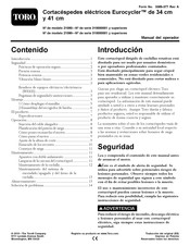 Toro 34 cm Eurocycler Manual Del Operador