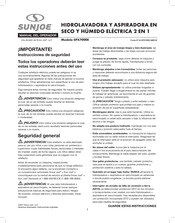 Sun joe SPX7000E Manual Del Operador