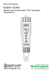 Spectrum Technologies ExStik EC400 Manual Del Operador