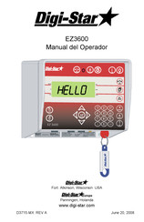 Digistar EZ3600 Manual Del Operador