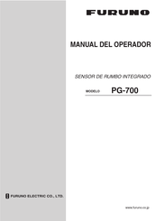 Furuno PG-700 Manual Del Operador