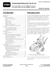 Toro Recycler 21030 Manual Del Operador