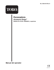 Toro Accesorio Dingo Manual Del Operador