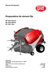 LELY RP 130 F Classic Manual Del Operador