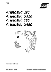 ESAB AristoMig U450 Instrucciones De Uso
