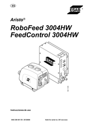 ESAB FeedControl 3004HW Instrucciones De Uso