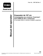 Toro 79334 Manual Del Operador