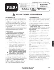 Toro Recycler 55cm Manual Del Operador