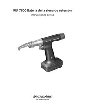 MicroAire STERNUM SAW REF 7800 Instrucciones De Uso