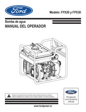 Ford FPX20 Manual Del Operador