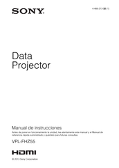 Sony VPL-FHZ55 Manual De Instrucciones