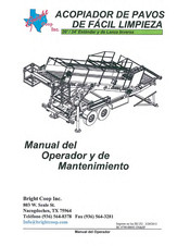 BRIGHT Coop The Bright E-Z Clean Manual Del Operador