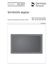 Dentsply Sirona SIVISION digital Manual Del Operador