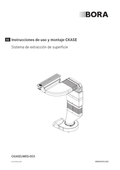 bora CKASE Instrucciones De Uso Y Montaje