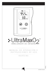 Maxtec UltraMaxO2 Instrucciones De Uso