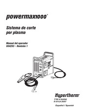 Hypertherm powermax1000 Manual Del Operador