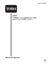 Toro Z-Master Z147 Manual Del Operador