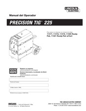 Lincoln Electric PRECISION TIG 225 Manual Del Operador