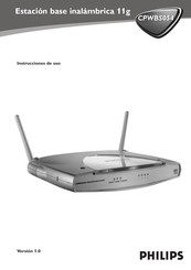 Philips CPWBS054 Instrucciones De Uso
