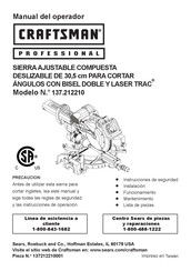 Craftsman 137.212210 Manual Del Operador
