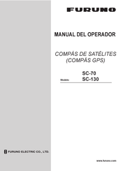 Furuno SC-70 Manual Del Operador