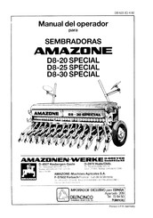 Amazone SPECIAL D8-20 Manual Del Operador