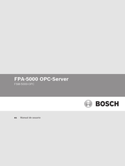 Bosch FSM-5000-OPC Manual De Usuario