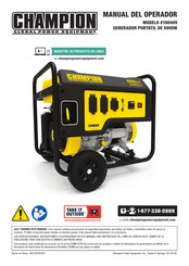 Champion 100409 Manual Del Operador