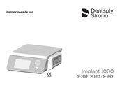 Dentsply Sirona implant 1000 SI-1010 Instrucciones De Uso