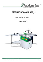 holzstar TKS 250 SC Instrucciones De Uso