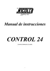 Nicols CONTROL 24 Manual De Instrucciones