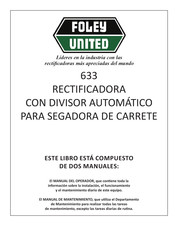 Foley United 633 ACCU-Pro Manual Del Operador
