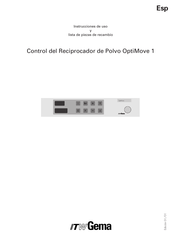 ITW Gema Polvo OptiMove 1 Instrucciones De Uso