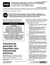 Toro 51494T Manual Del Operador