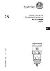 IFM LR2750 Instrucciones De Uso